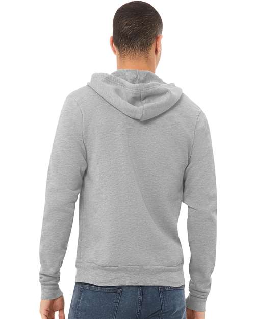 Unisex Sponge Fleece Full-Zip Hoodie Sweatshirt
