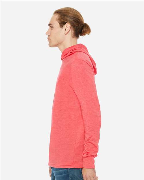 Unisex Jersey Hooded Long Sleeve Tee