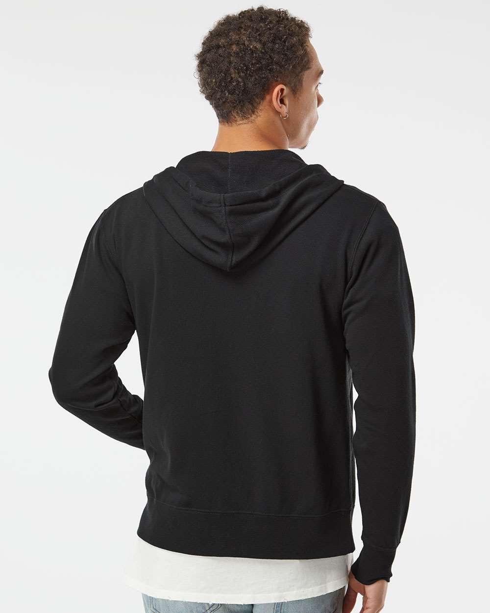 Independent Trading Co. PRM90HTZ - Heathered French Terry Full-Zip 