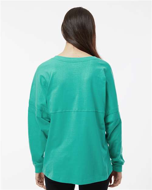 Women's Jersey Pom Pom Long Sleeve T-Shirt