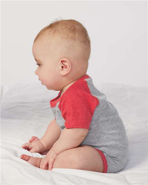 Infant Baseball Fine Jersey Bodysuit