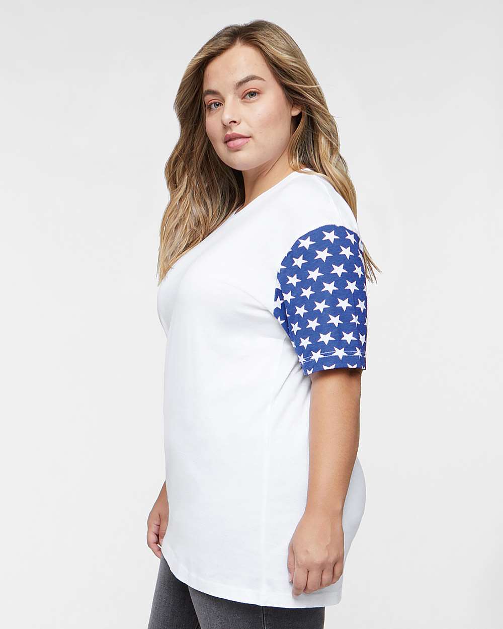 T-SHIRT PROMO TEE BRANCO :: Americanflag-ao