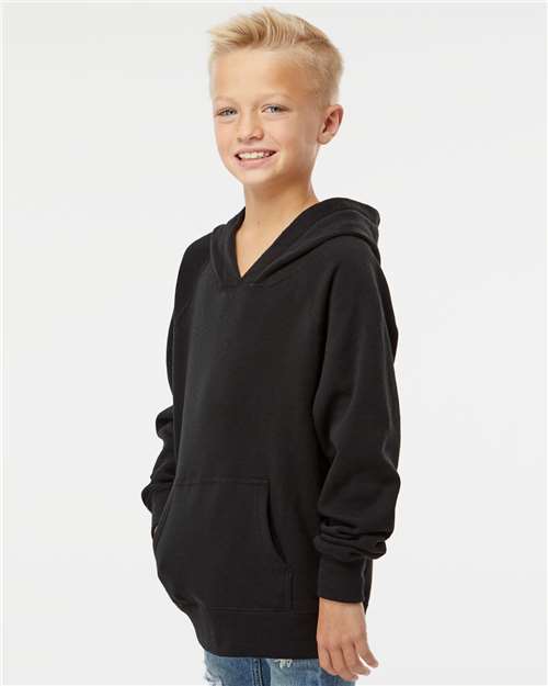 Youth Lightweight Special Blend Raglan Hooded Sweatshirt