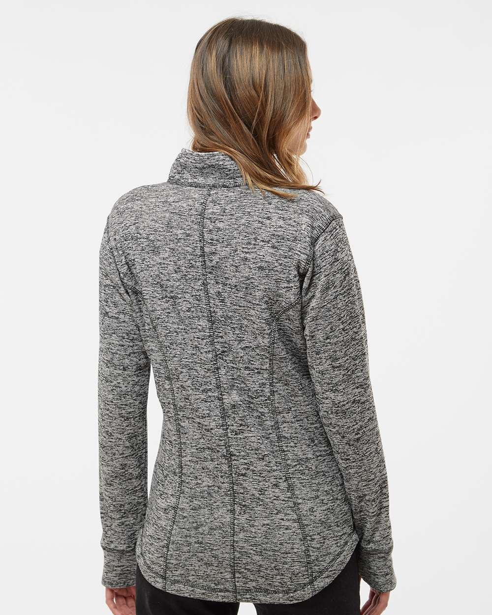 J. America 8617 - Women's Cosmic Fleece Quarter-Zip Pullover