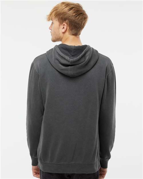 Unisex Midweight Pigment-Dyed Hooded Sweatshirt