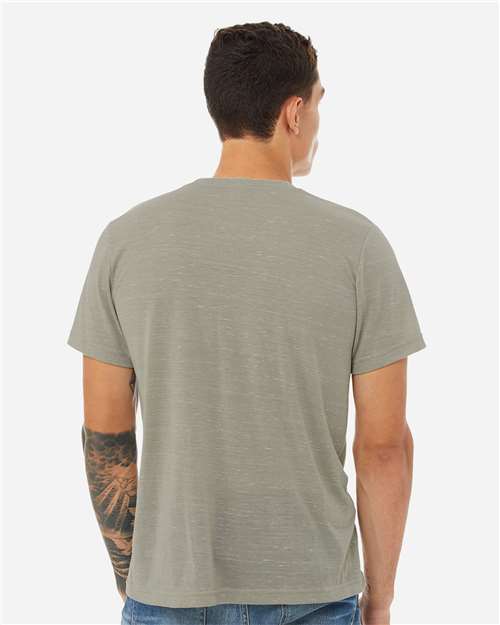 Unisex Texture Tee – On Model – Back