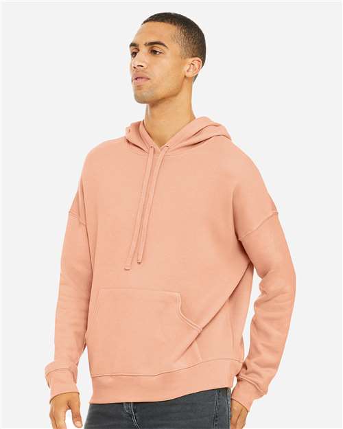 Unisex Sponge Fleece Drop Shoulder Hoodie Sweatshirt