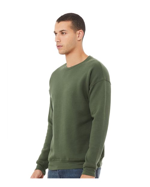 Unisex Sponge Fleece Drop Shoulder Crewneck Sweatshirt