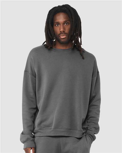 Unisex Sponge Fleece Drop Shoulder Crewneck Sweatshirt