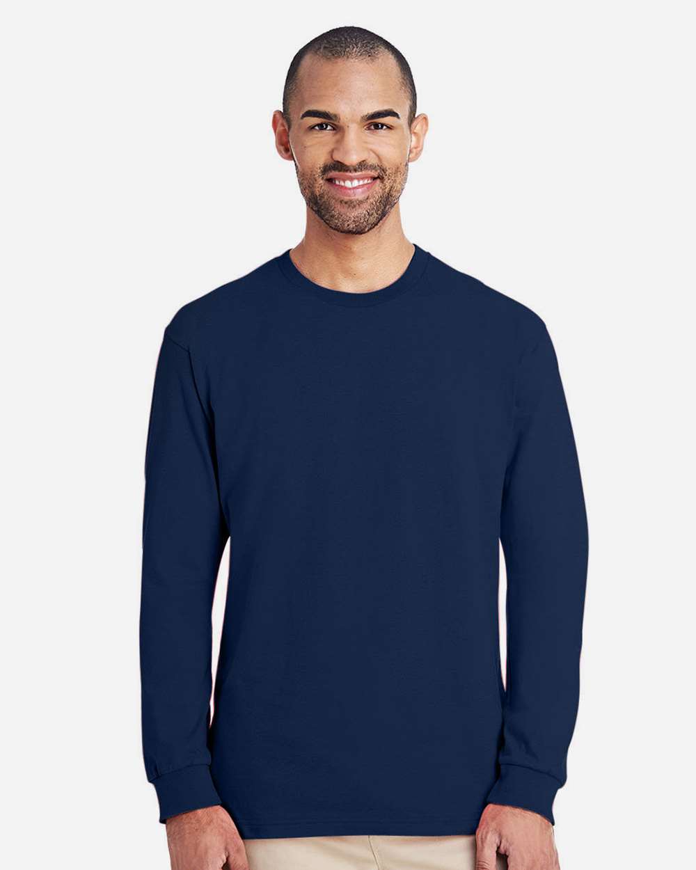 🔥 Gildan Unisex Hammer Cotton & Blends Long Sleeve T-Shirt Up To 4XL H400 - Picture 6 of 16