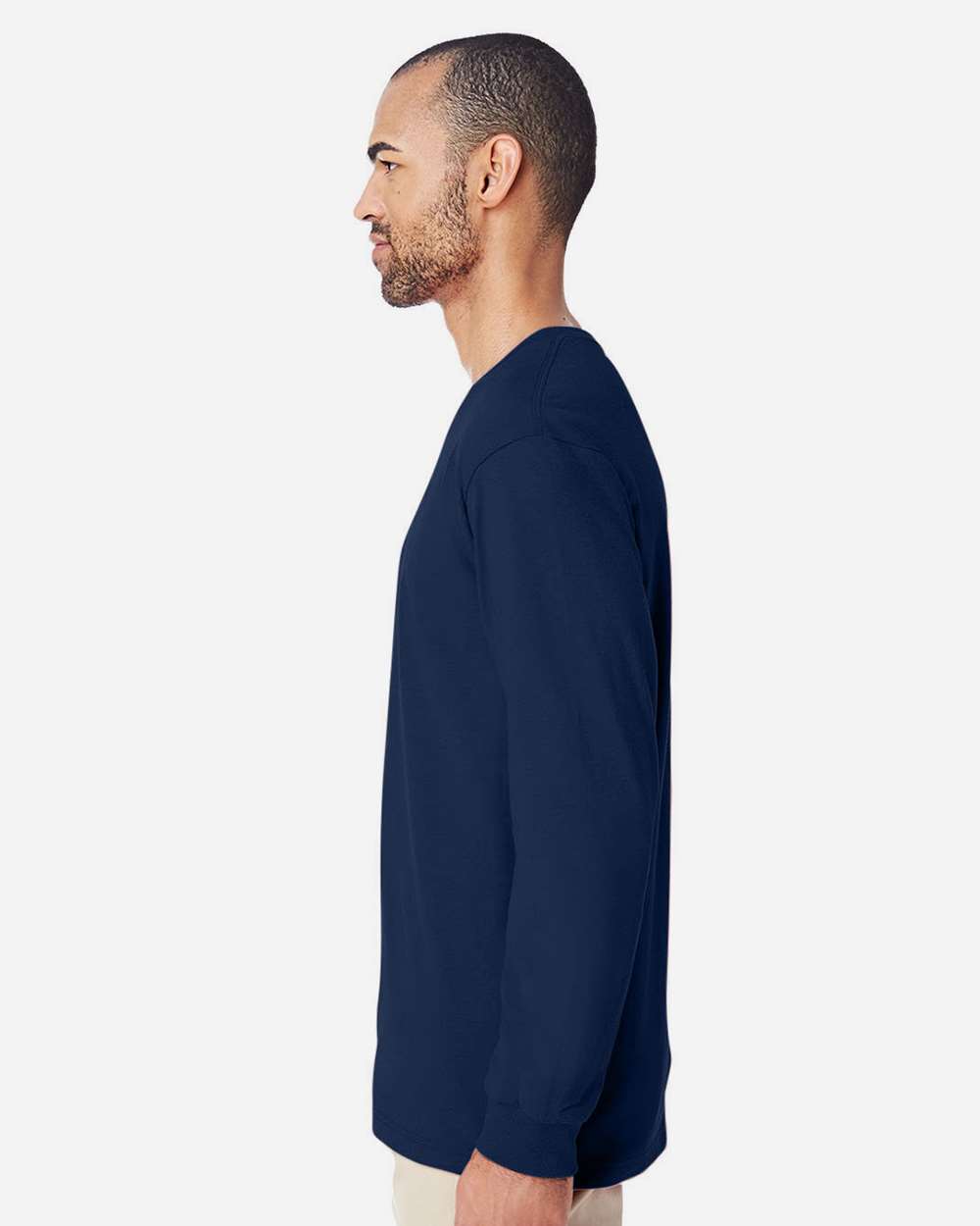 🔥 Gildan Unisex Hammer Cotton & Blends Long Sleeve T-Shirt Up To 4XL H400 - Picture 5 of 16