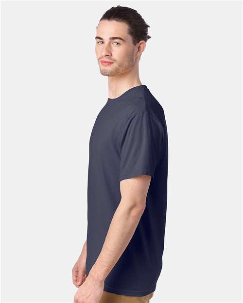 Men's Garment-Dyed T-Shirt – On Model – Side