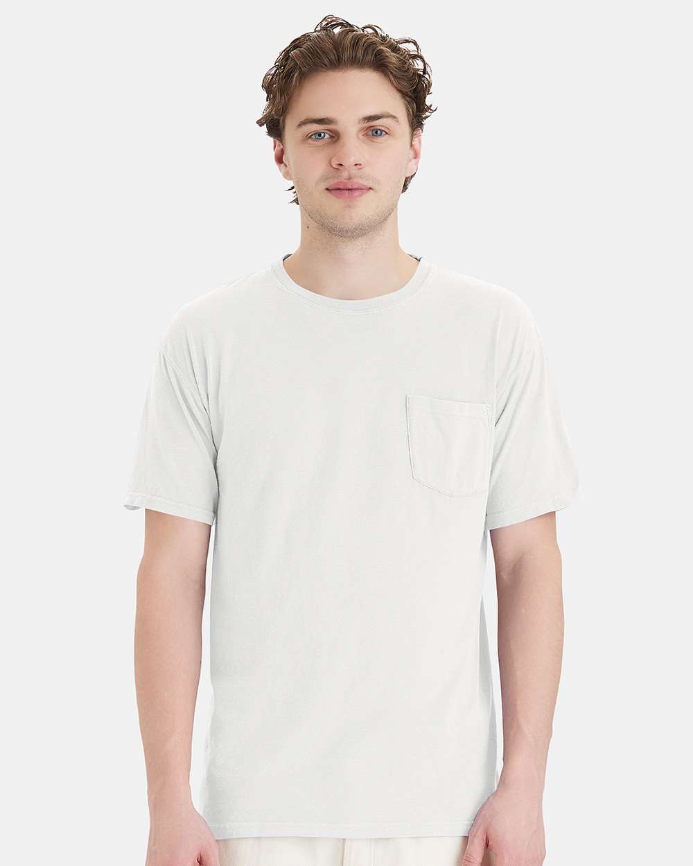 Brandmand Installation kål ComfortWash by Hanes GDH150 - Garment-Dyed Pocket T-Shirt