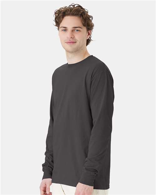 Unisex Garment-Dyed Long Sleeve T-Shirt
