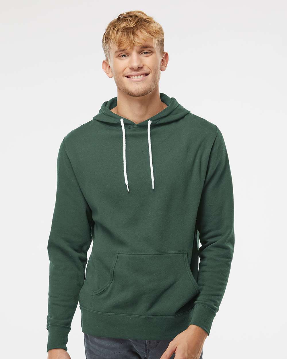 🔥 Independent Trading Co. Men Lightweight Hooded Sweatshirt Up To 3XL Afx90un - Picture 3 of 55