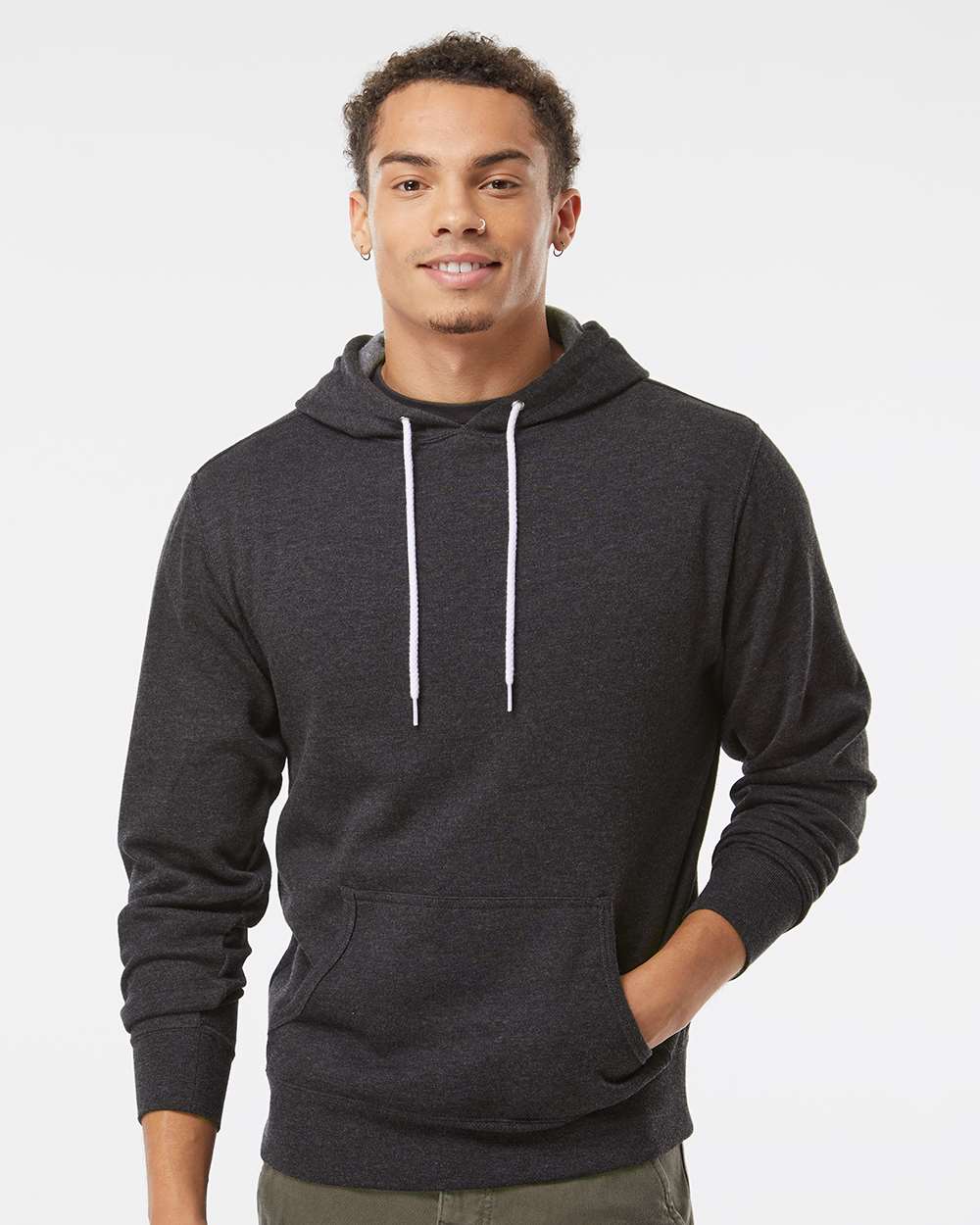 🔥 Independent Trading Co. Men Lightweight Hooded Sweatshirt Up To 3XL Afx90un - Picture 21 of 55