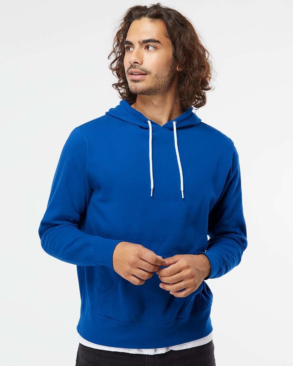🔥 Independent Trading Co. Men Lightweight Hooded Sweatshirt Up To 3XL Afx90un - Picture 33 of 55