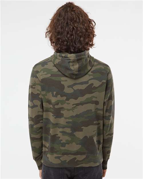 Unisex Lightweight Hooded Sweatshirt – On Model – Back