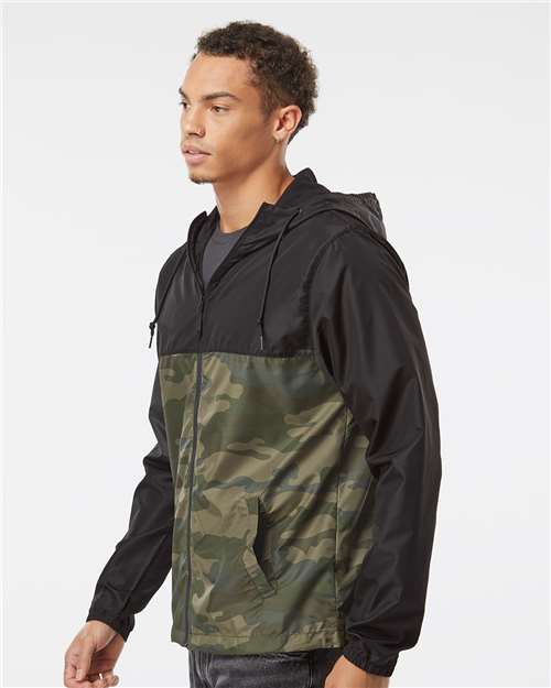 Men's Lightweight Windbreaker Full-Zip Jacket