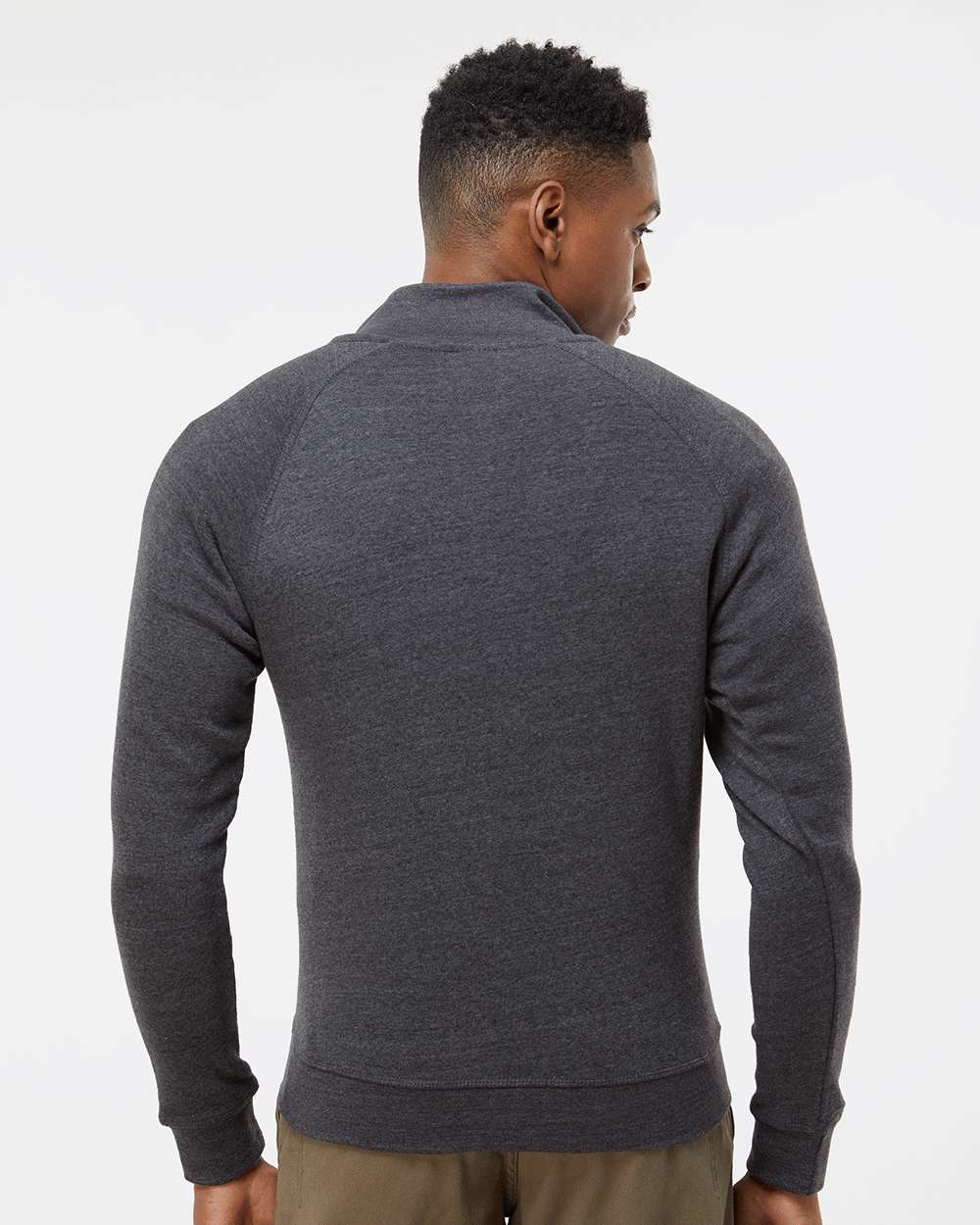 J. America 8869 - Triblend Quarter-Zip Sweatshirt