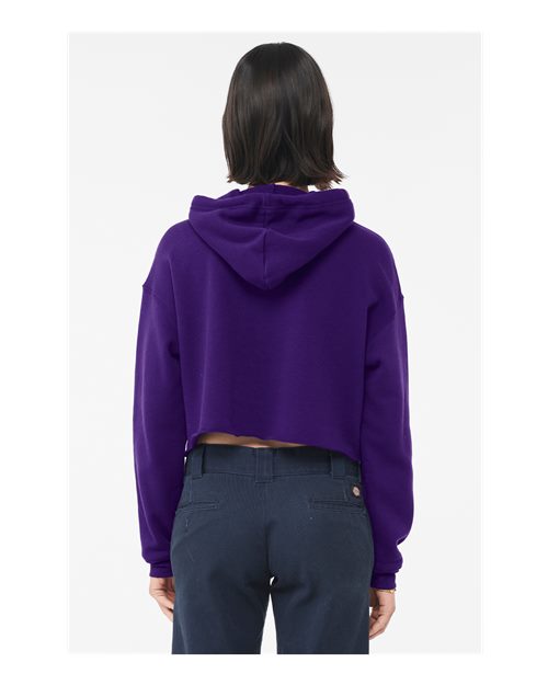 Women's Crop Fleece Hoodie Sweatshirt