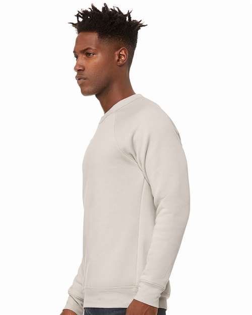 Unisex Sponge Fleece Raglan Crewneck Sweatshirt