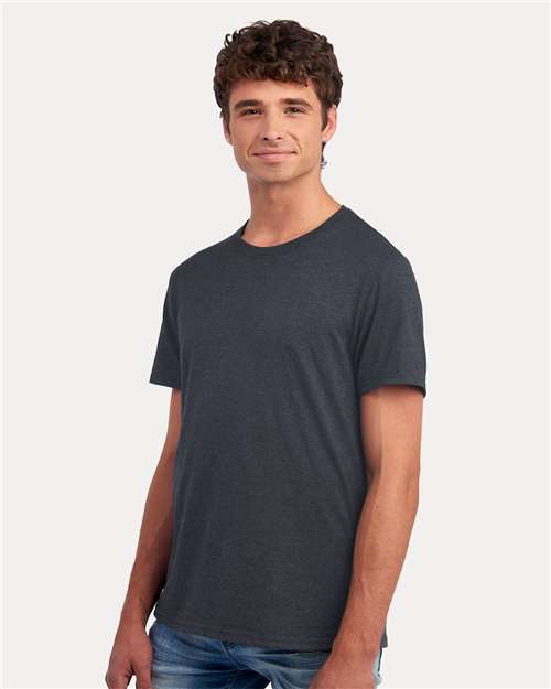 Premium Blend Ring-Spun T-Shirt – On Model – Side