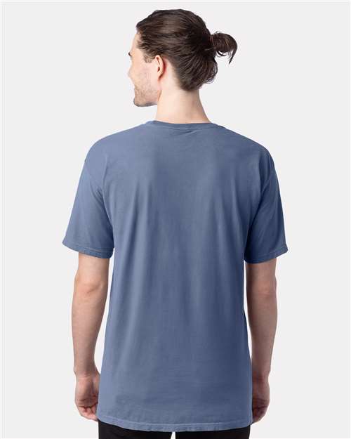 Men's Garment-Dyed T-Shirt – On Model – Back