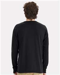 Hanes Hanes Unisex Workwear Long Sleeve Pocket T-Shirt, view 5