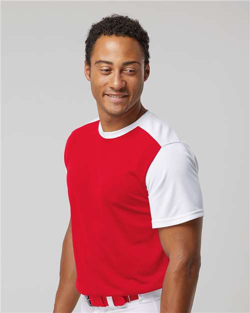 Men's Crewneck Pullover Baseball Jersey