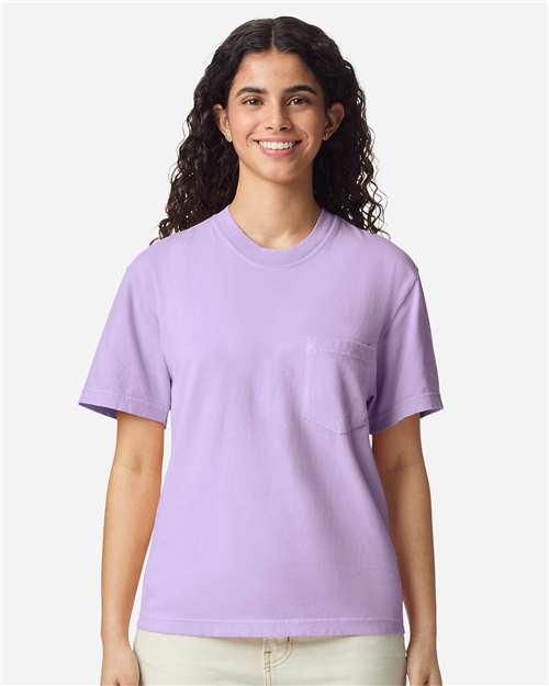 Unisex Garment-Dyed Heavyweight Pocket T-Shirt