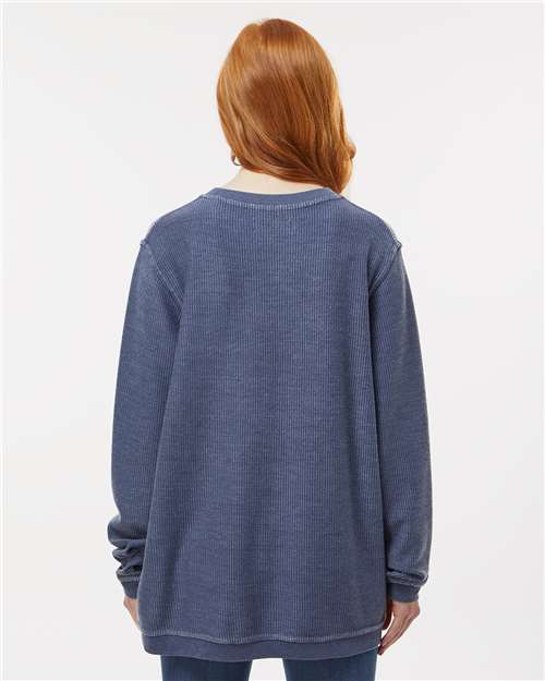 Unisex Corded Crewneck Sweatshirt