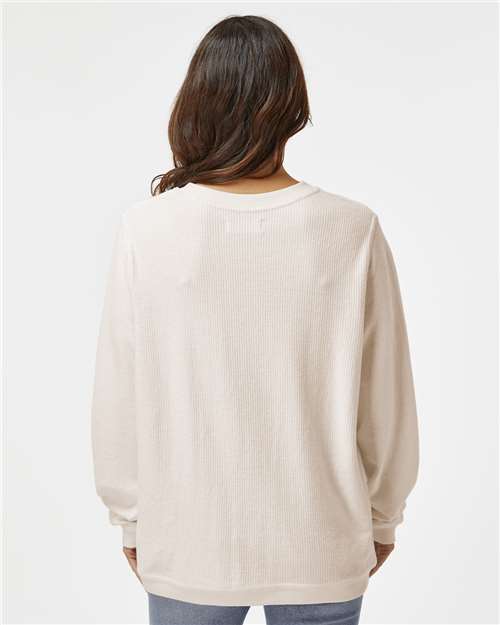 Unisex Corded Crewneck Sweatshirt