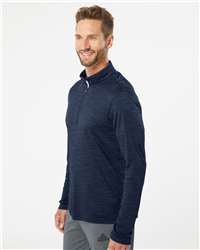 Adidas A475 - Men's Lightweight Mélange Quarter-Zip Pullover