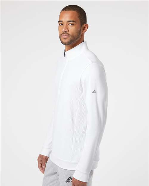 Men's Textured Quarter-Zip Pullover