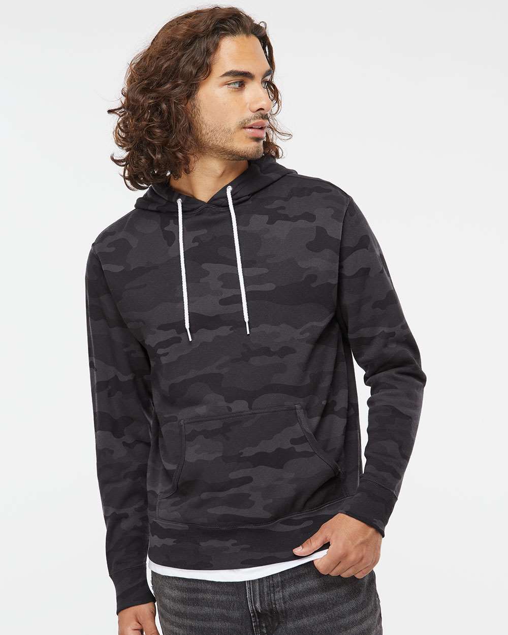 🔥 Independent Trading Co. Men Lightweight Hooded Sweatshirt Up To 3XL Afx90un - Picture 15 of 55
