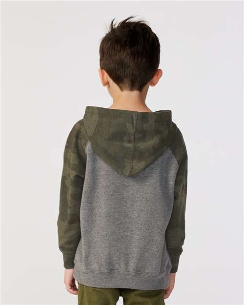 Toddler Special Blend Hooded Raglan Sweatshirt