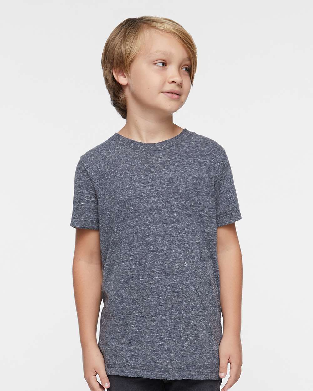 LAT 6191 - Youth Harborside Mélange Tee