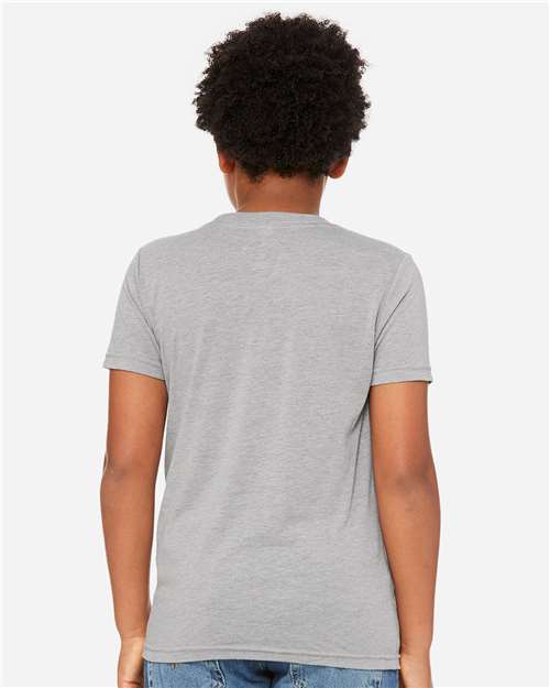 Youth Triblend Tee – On Model – Back