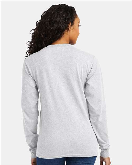 Essential-T Long Sleeve T-Shirt – On Model – Back
