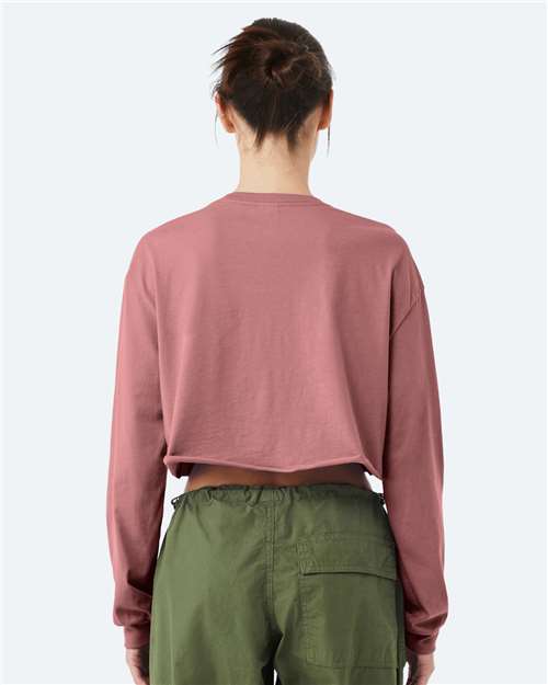 Women's FWD Fashion Crop Long Sleeve Tee