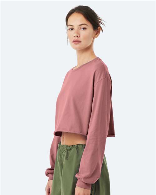 Women's FWD Fashion Crop Long Sleeve Tee