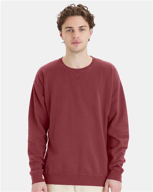 Unisex Garment-Dyed Crewneck Sweatshirt