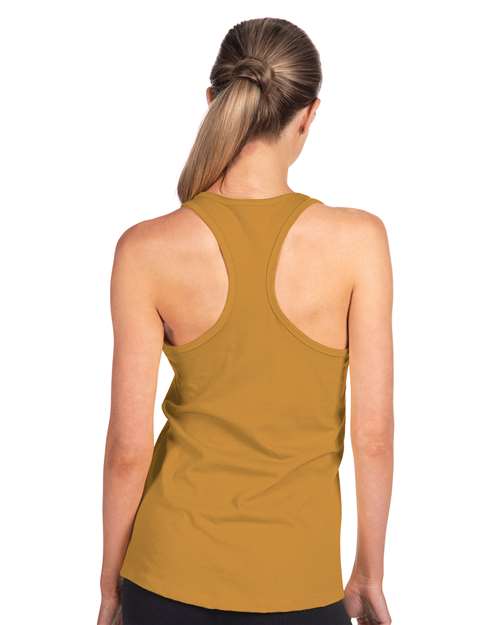 Women's Ideal Racerback Tank – On Model – Back