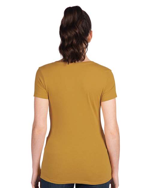 Women's Ideal V-Neck T-Shirt – On Model – Back