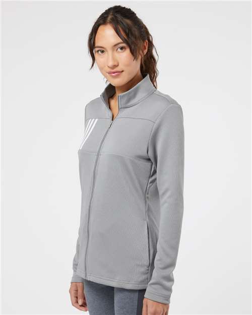 Women's 3-Stripe Double Knit Full-Zip