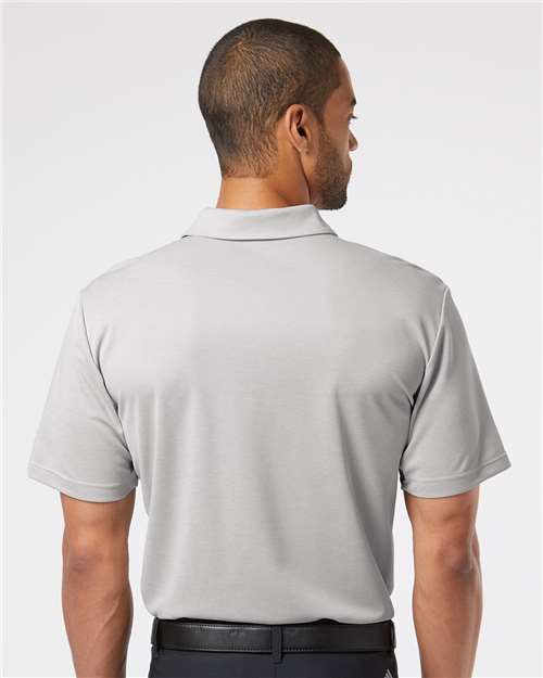 Men's Heathered Colorblocked 3-Stripes Polo