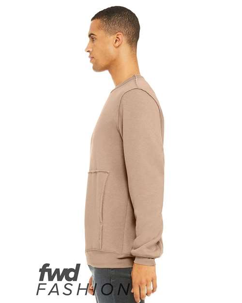 FWD Fashion Raw Seam Crewneck Sweatshirt