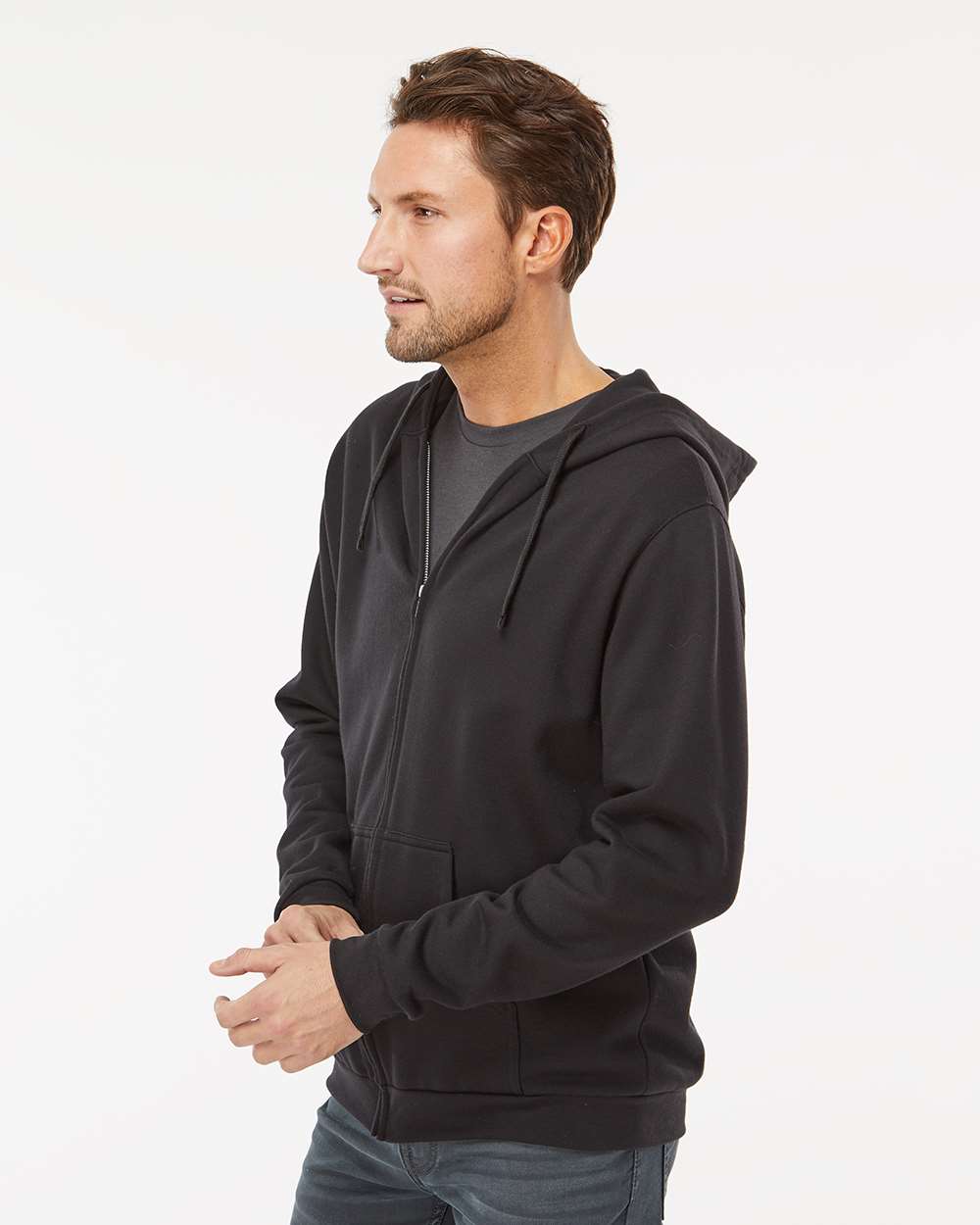 M&O 3331 - Unisex Zipper Fleece Hoodie