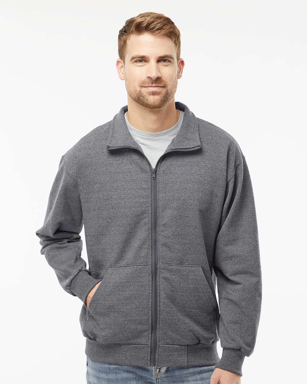 【試着のみ】STONE  FULL ZIP SWEATSHIRT Ｌ 2104849_dgn.webp